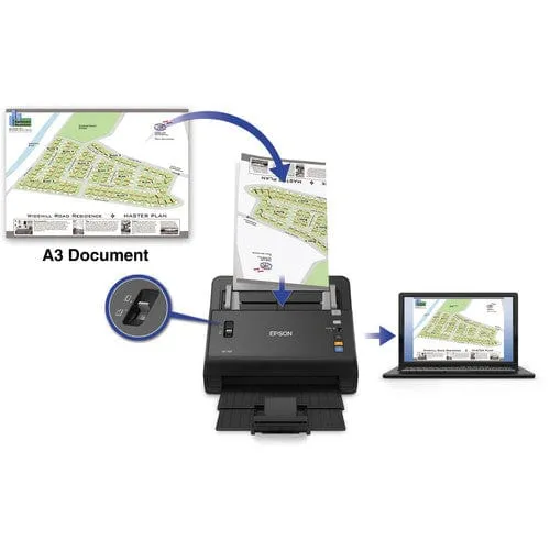 Epson WorkForce DS-760 Color Document Scanner - Certified Refurbished