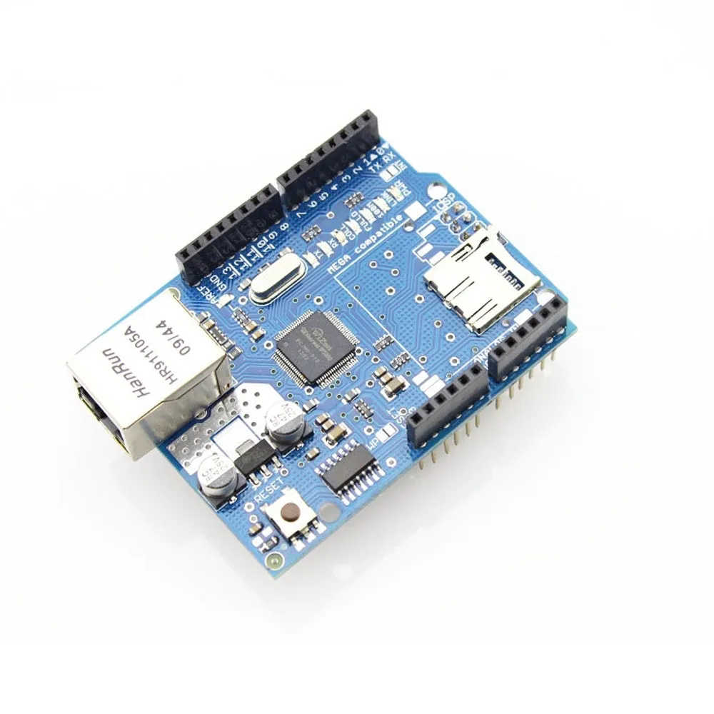 Ethernet W5100 Shield Network Expansion Board w/ Micro SD Card Slot for Arduino