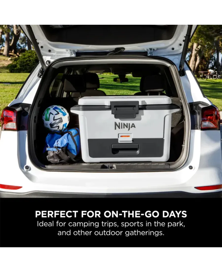 FrostVault 47L Hard Cooler with Dry Zone | Cloud White