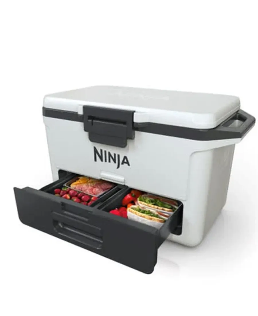 FrostVault 47L Hard Cooler with Dry Zone | Cloud White