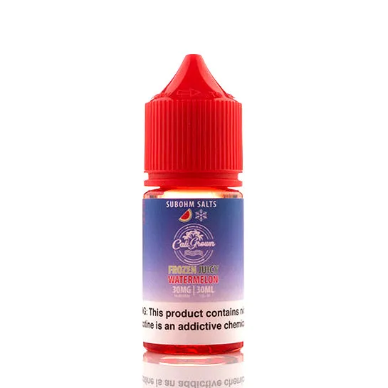 Frozen Juicy Watermelon Salt - California Grown E-Juice