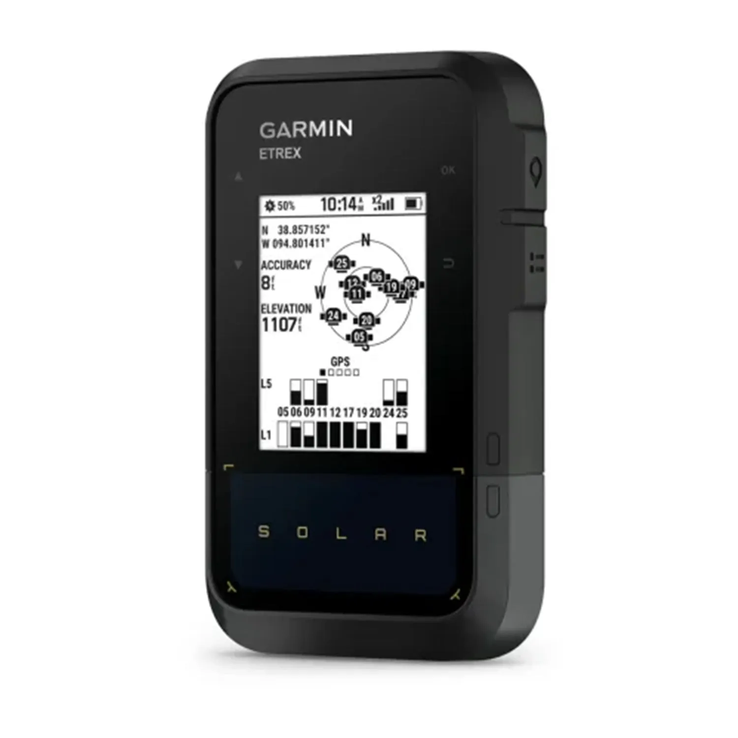Garmin eTrex® Solar Powered GPS Handheld Navigator