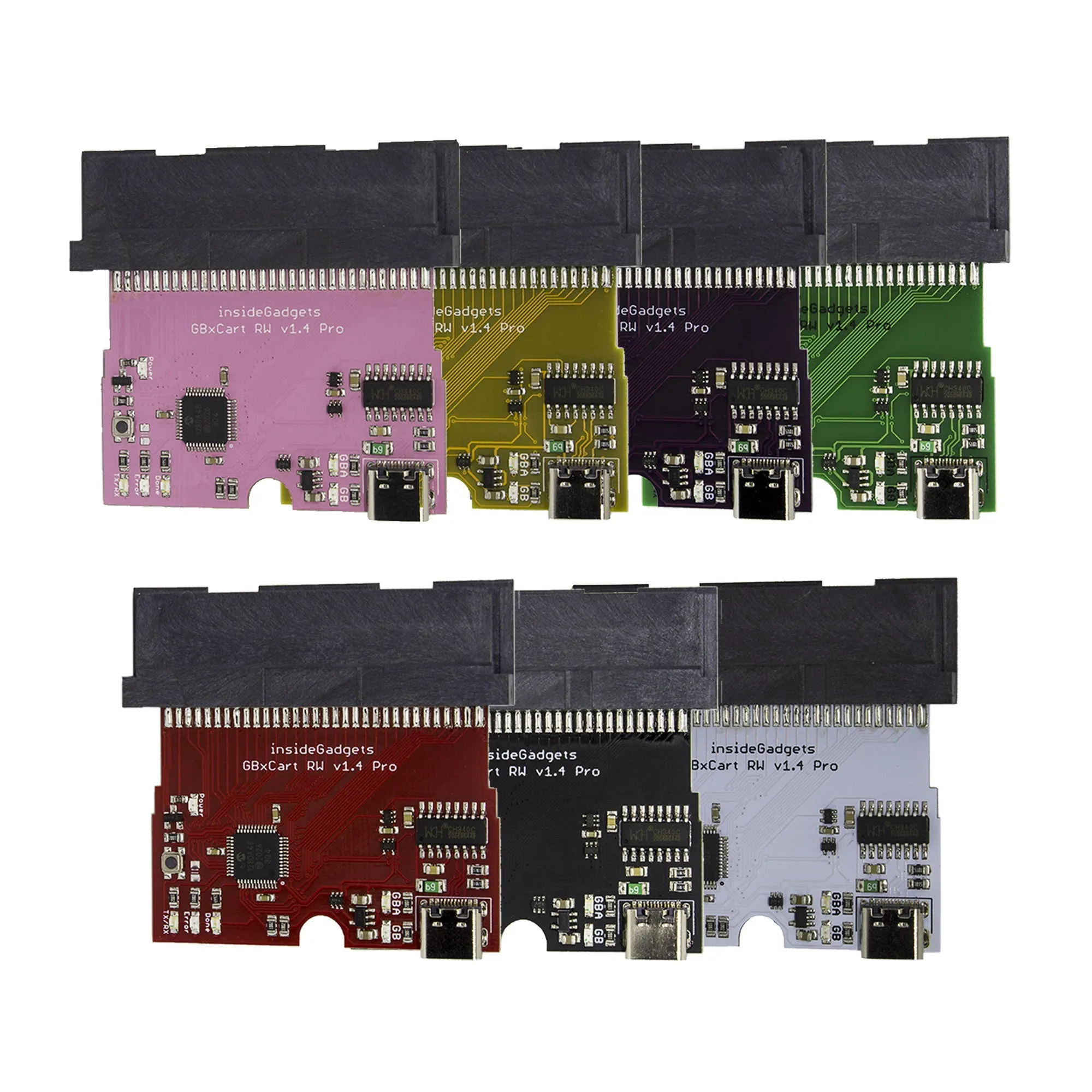 GBxCart RW v1.4 Pro (Gameboy/GBC/GBA Cart Reader, Writer & Flasher)
