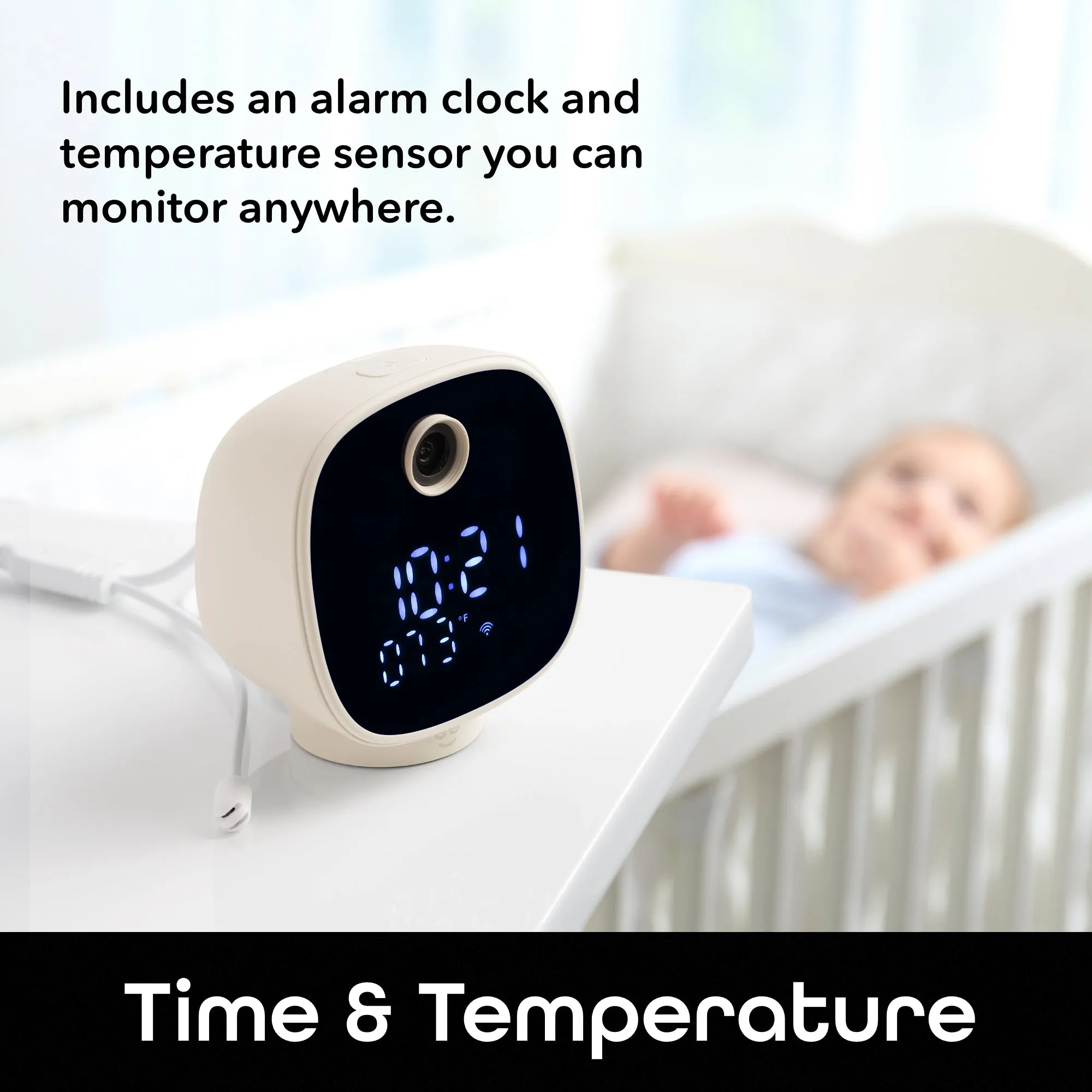 Geeni Serenity Smart Clock Camera