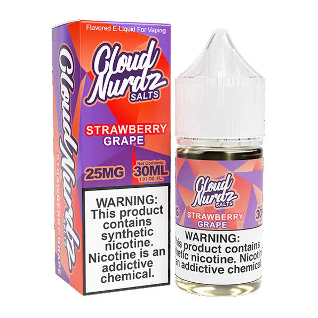 Grape Strawberry by Cloud Nurdz TFN Salts 30mL