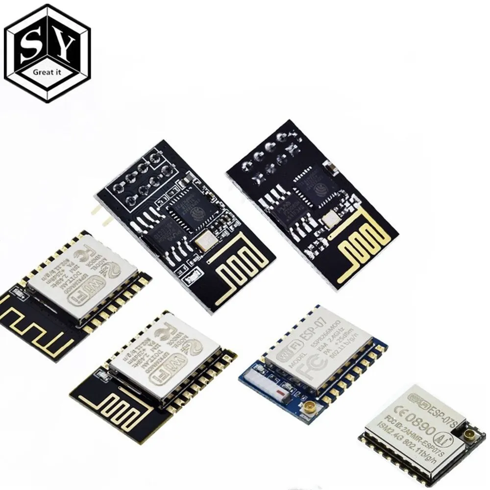 GREAT IT  ESP8266 ESP-01 ESP-01S ESP-07 ESP-12 ESP-12E ESP-12F  ESP-07SWIFI wireless module wireless transceiver For arduino
