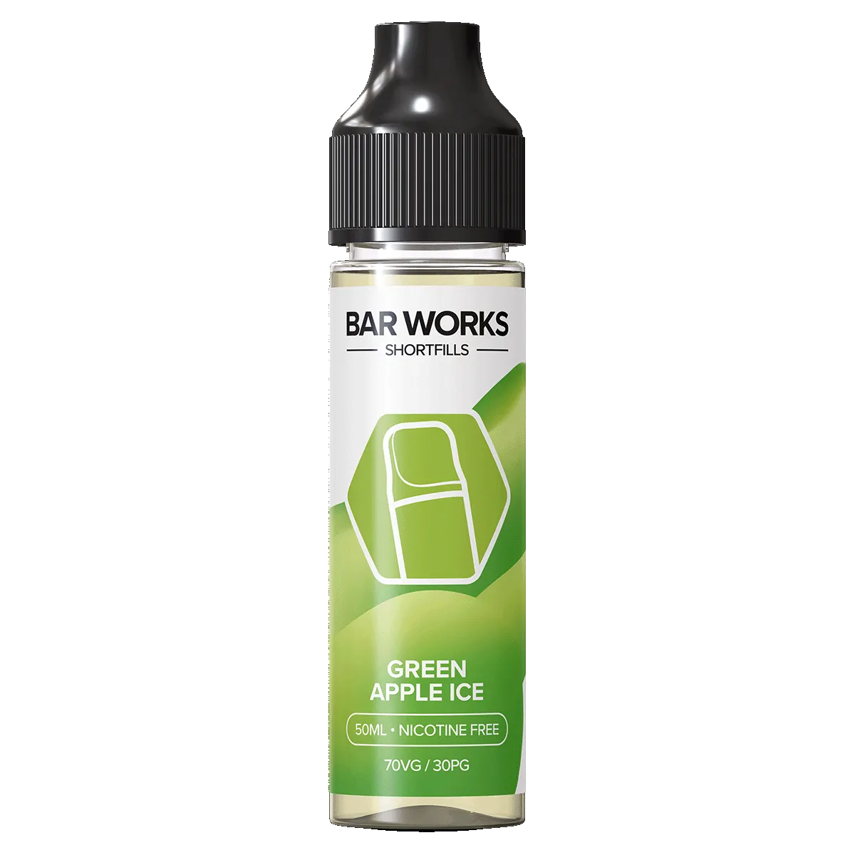 Green Apple Ice Shortfill by Bar Works - 50ml