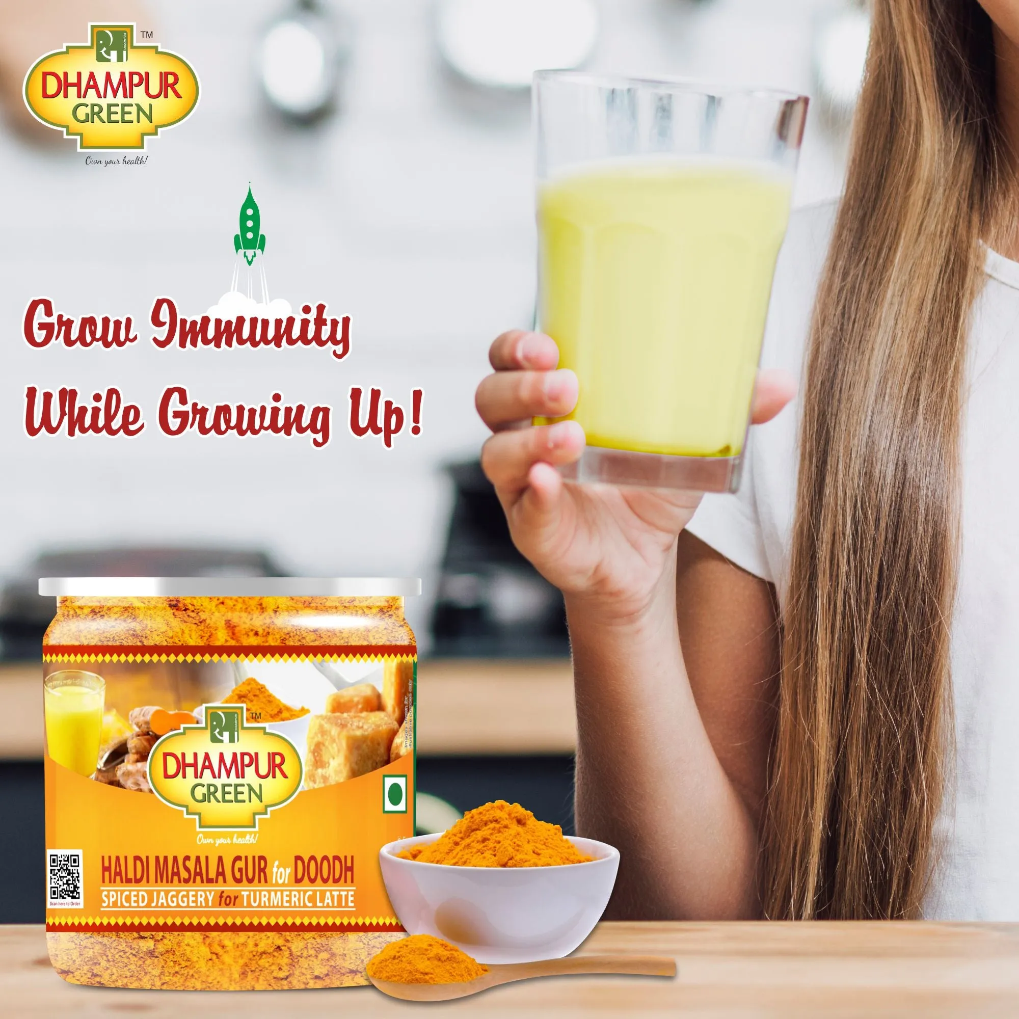 Haldi Masala Gur for Doodh 250gm