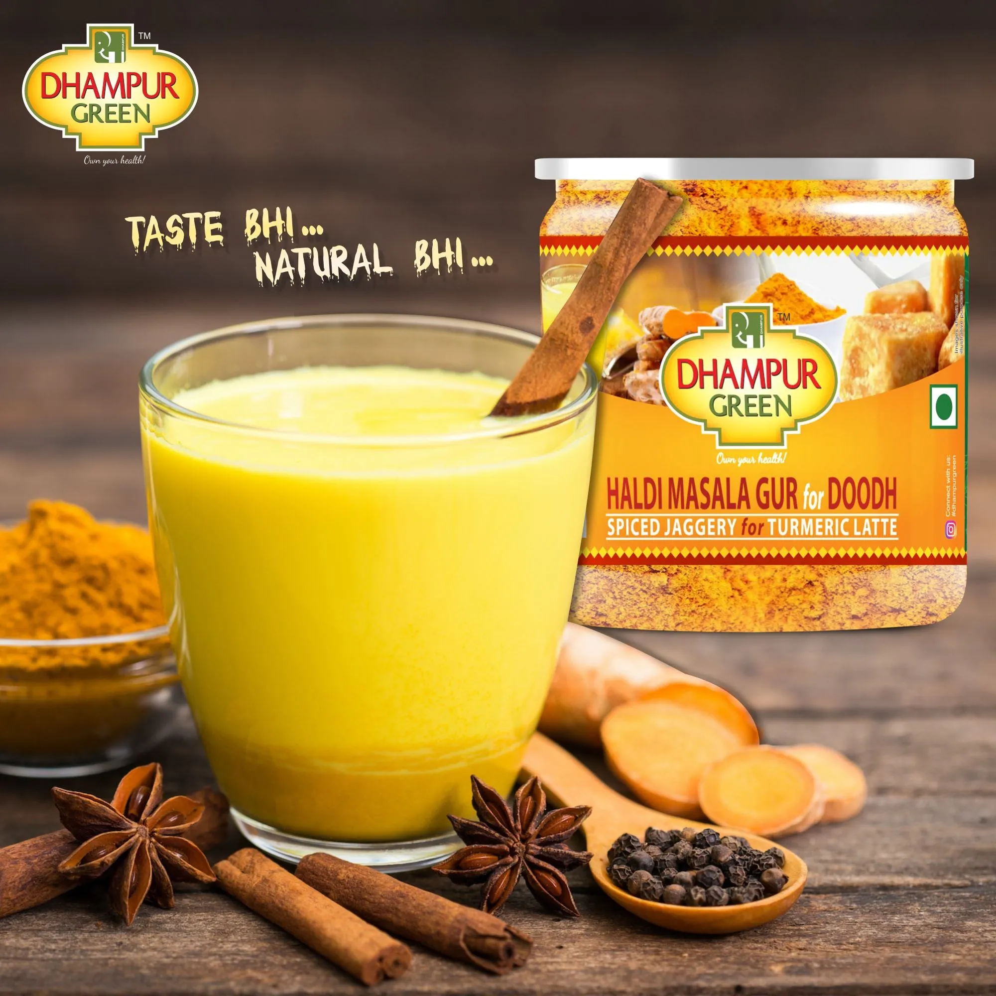 Haldi Masala Gur for Doodh 250gm