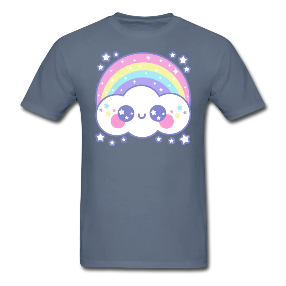 Happy Rainbow Cloud Unisex Classic T-Shirt
