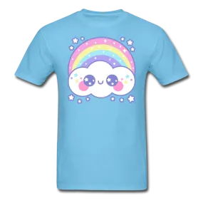 Happy Rainbow Cloud Unisex Classic T-Shirt