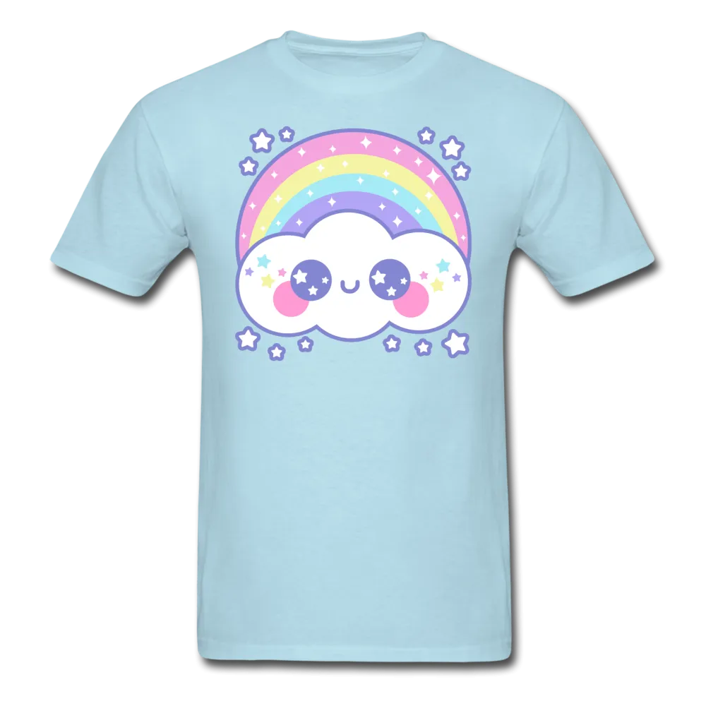 Happy Rainbow Cloud Unisex Classic T-Shirt