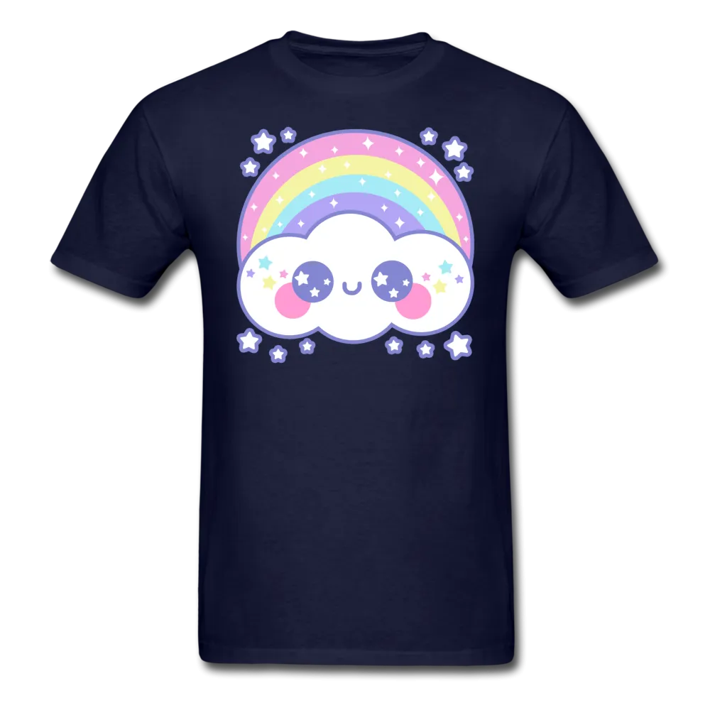Happy Rainbow Cloud Unisex Classic T-Shirt