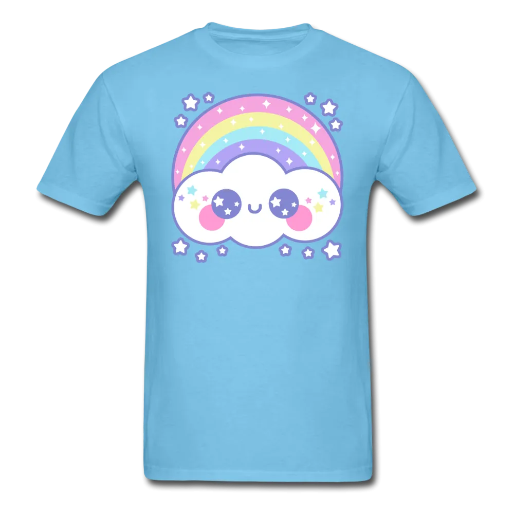 Happy Rainbow Cloud Unisex Classic T-Shirt