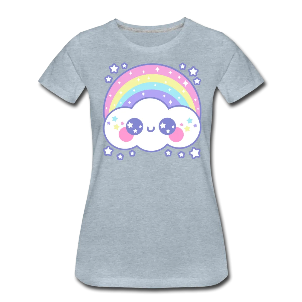 Happy Rainbow Cloud Women’s Premium T-Shirt