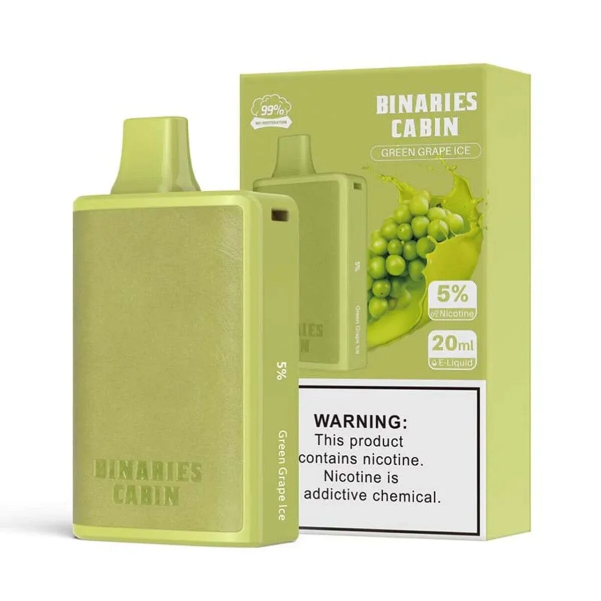 HorizonTech Binaries Cabin Disposable 10,000 puffs 20mL 50mg