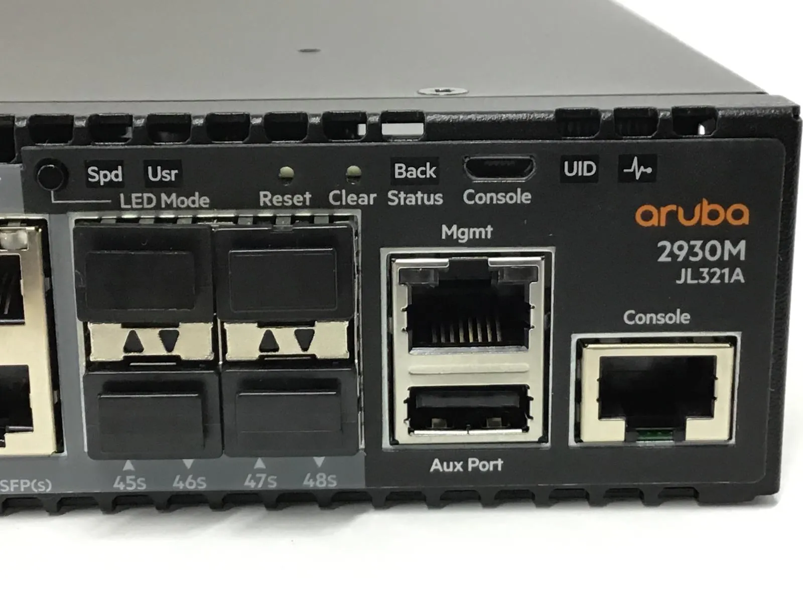 HPE Aruba 2930M 1-Slot Switch 48 Ports Managed Rack Mount JL321A