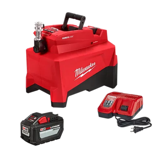 Hydraulic Pump Kit - Milwaukee M18™ FORCE LOGIC™ 10,000psi Hydraulic Pump Kit, 2774-21HD