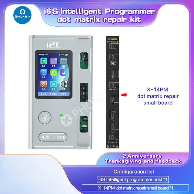 i2C Dot Matrix Face ID Repair Instrument For iPhone X-15 Pro Max
