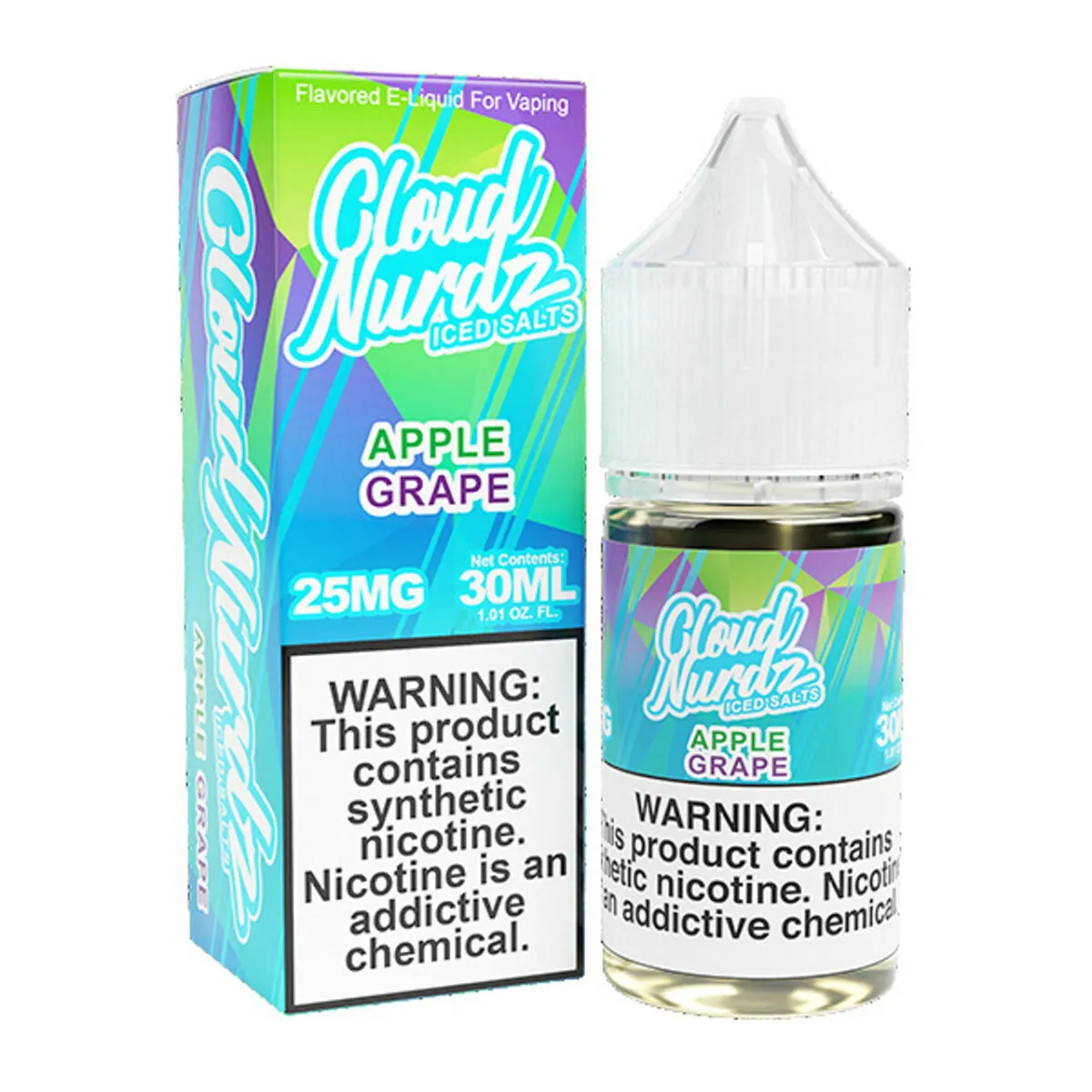 Iced Grape Apple by Cloud Nurdz TFN Salts 30mL