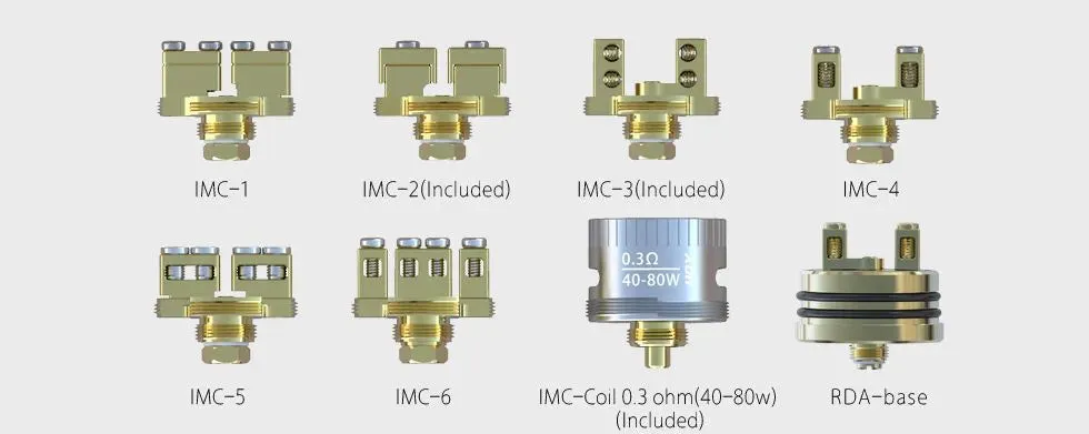 iJoy Combo RDTA - Includes 6 Build Decks & RDA Base FREE