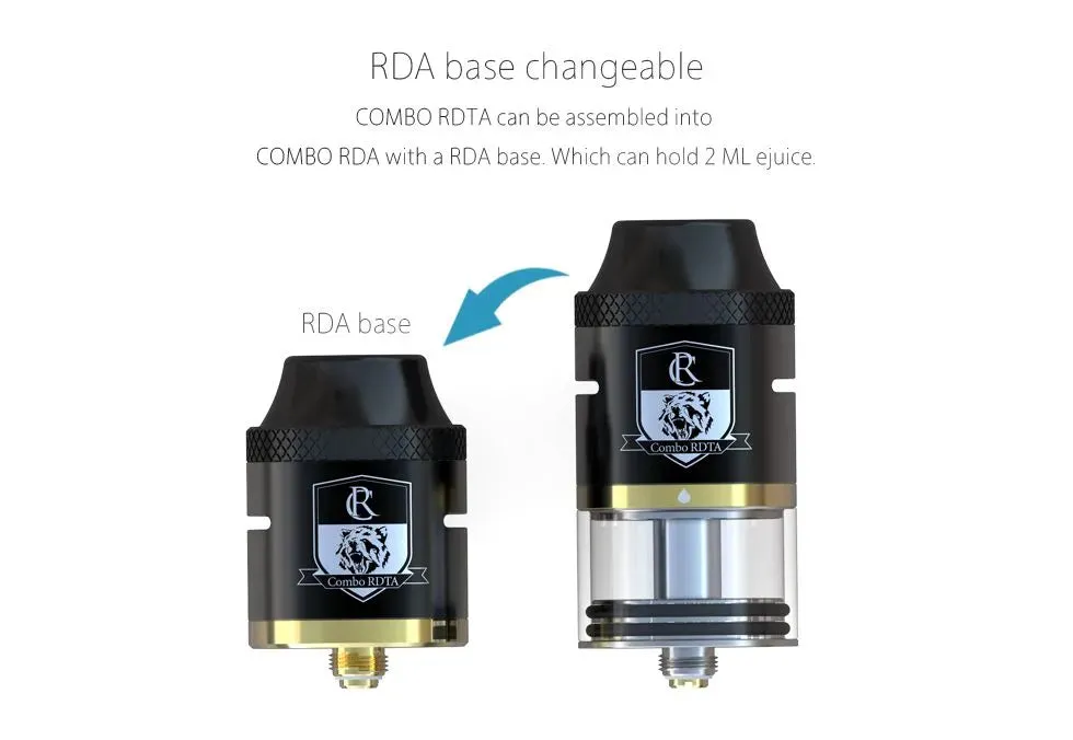 iJoy Combo RDTA - Includes 6 Build Decks & RDA Base FREE