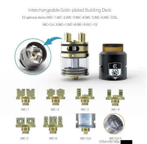 iJoy Combo RDTA - Includes 6 Build Decks & RDA Base FREE