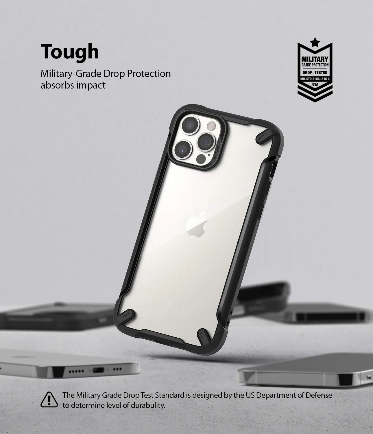 iPhone 12 / 12 Pro Back Cover Case | Fusion X2 Black
