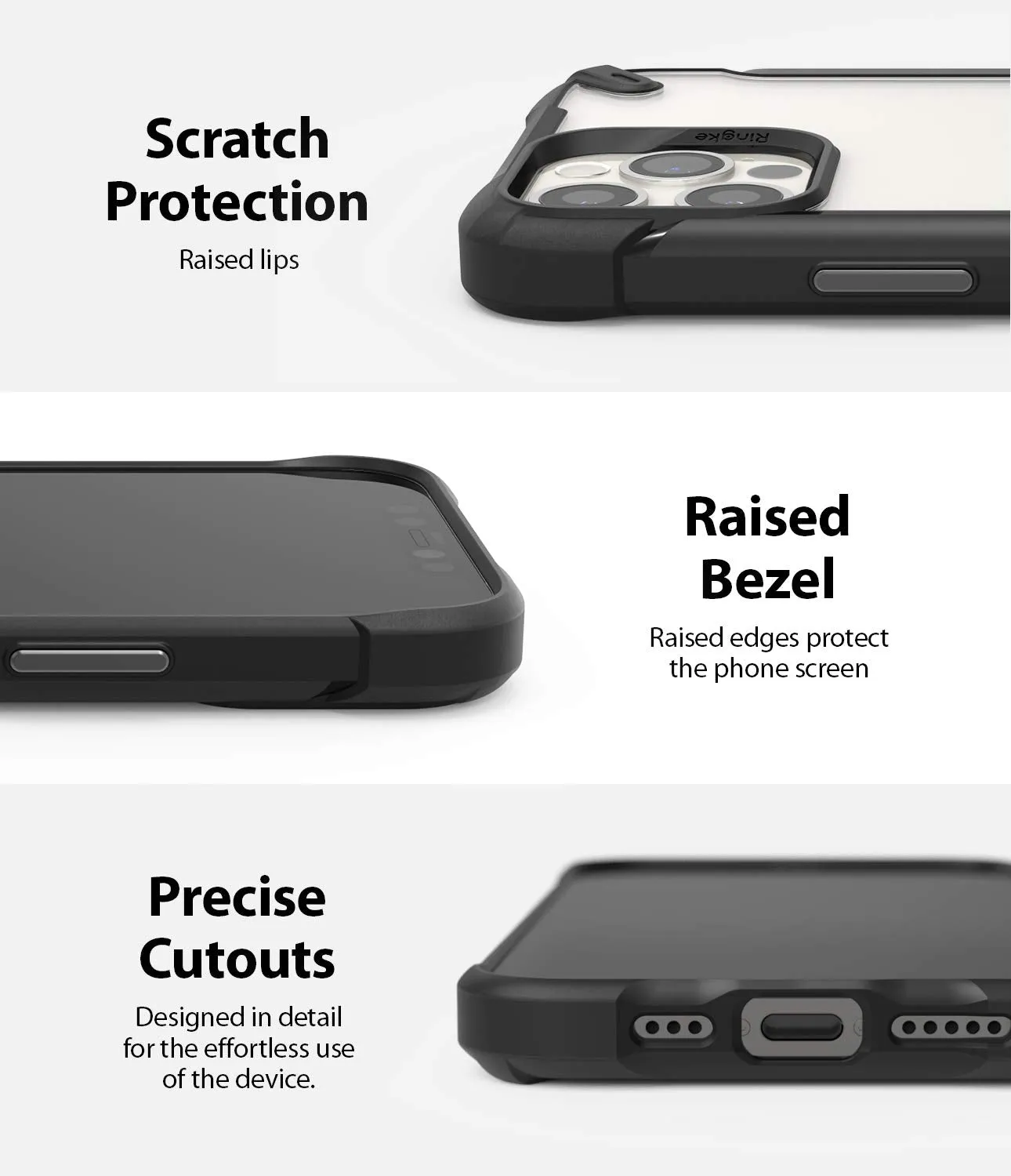 iPhone 12 / 12 Pro Back Cover Case | Fusion X2 Black
