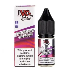 IVG Black Cherry and Apple Nic Salt
