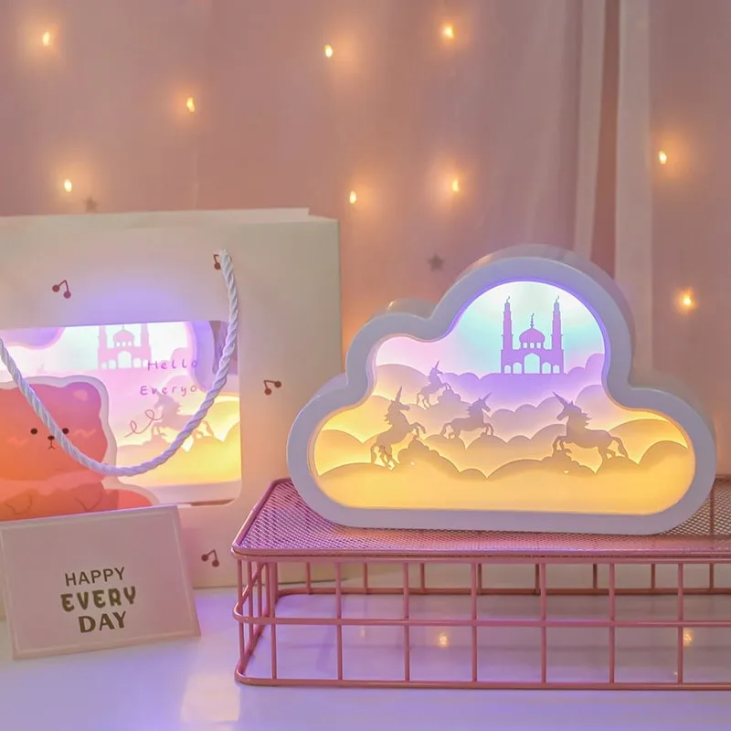 Kawaii Cloud Desk lamp
