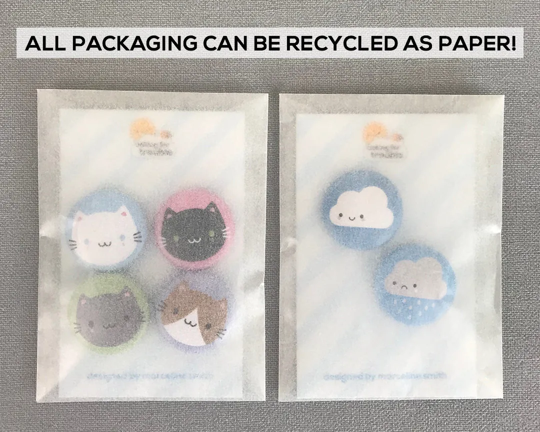 Kawaii Skies Weather Badges