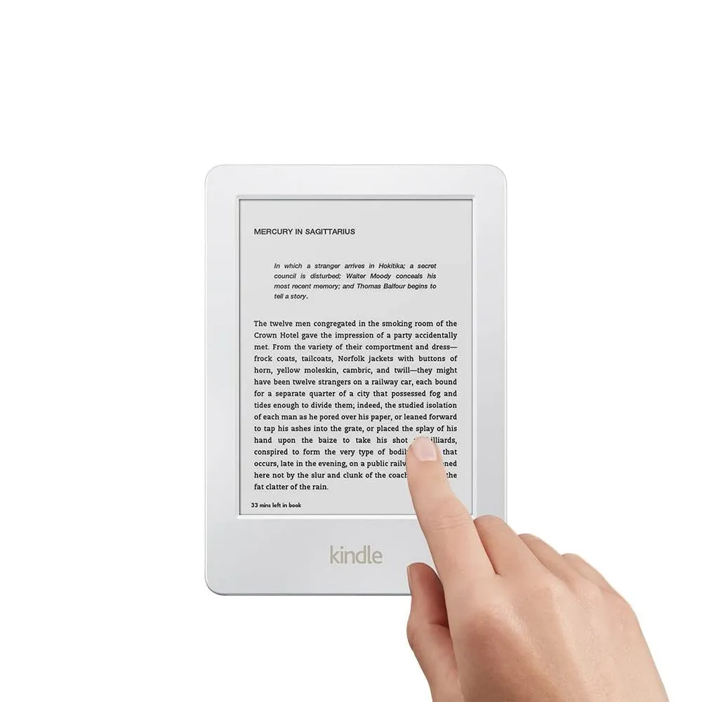 Kindle E Reader 6 In Glare Free Touchscreen Display