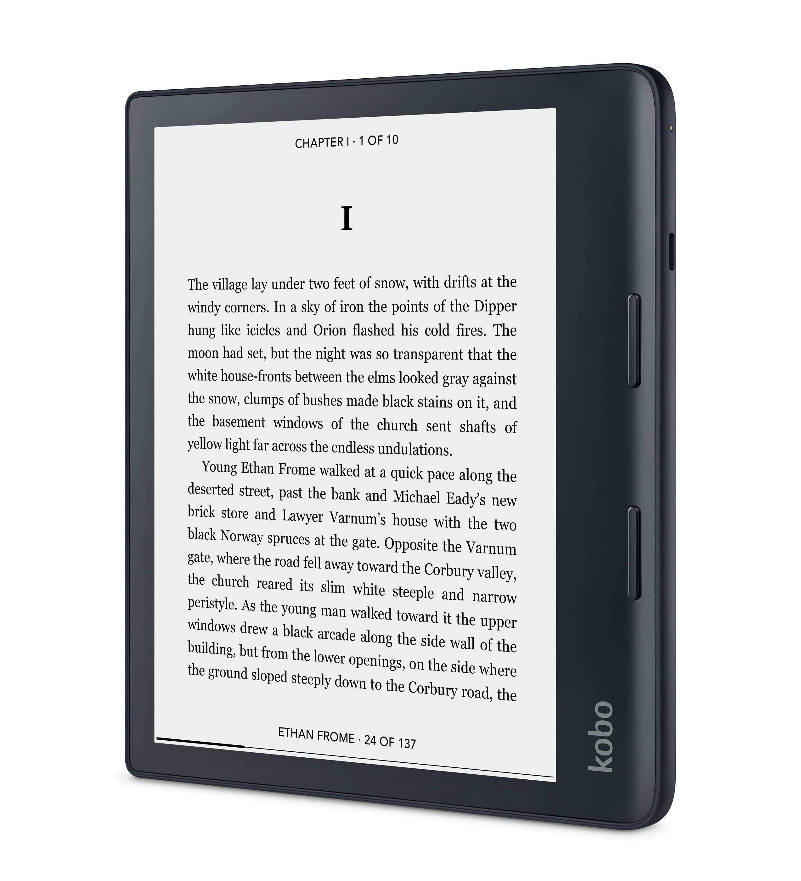 Kobo Sage eReader Bundle with Green SleepCover and AC Adapter | 8" HD Touchscreen | Waterproof | Bluetooth | WiFi | 32GB