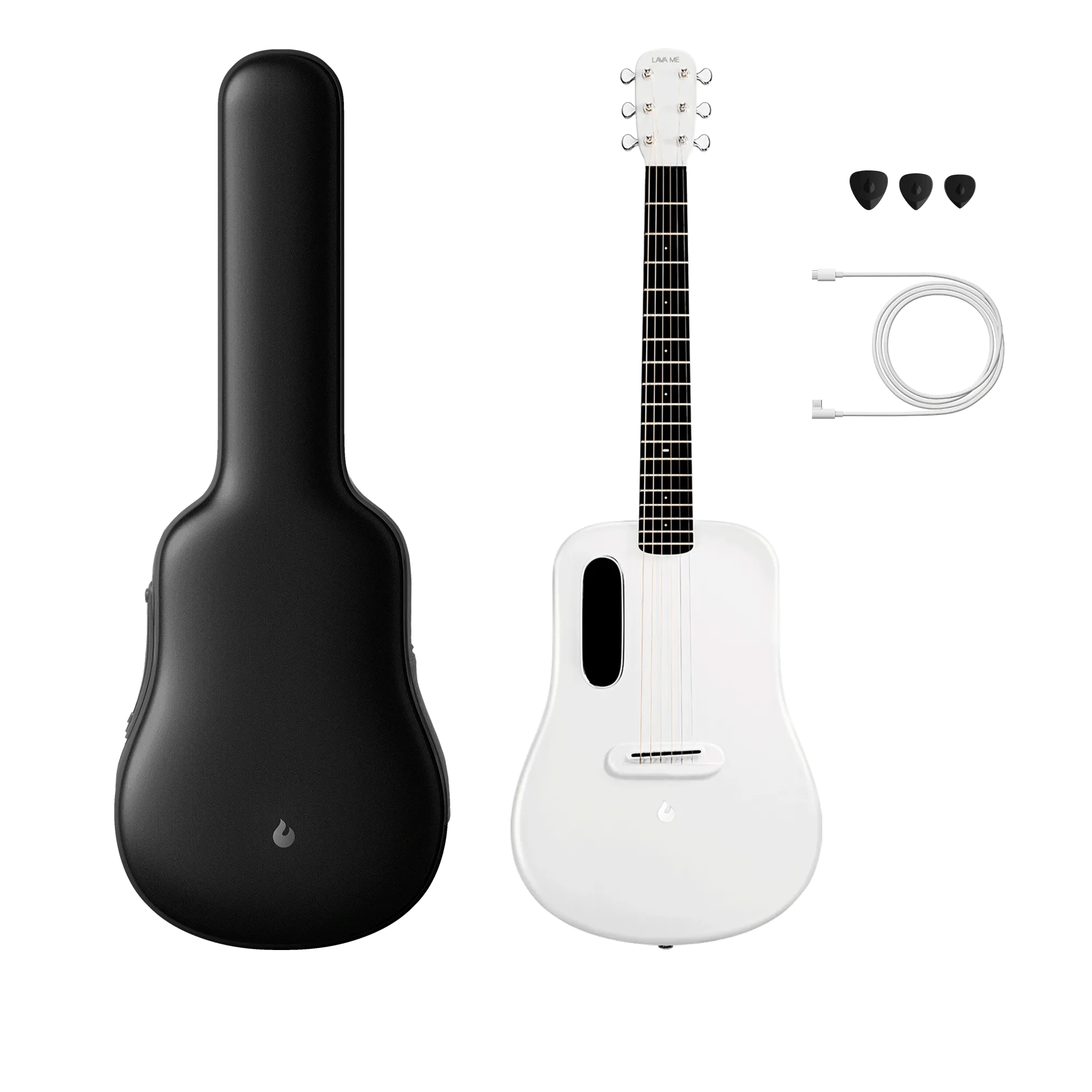 Lava Music ME-3-36-WHT-IB LAVA ME 3 36" w/ Ideal Bag, White