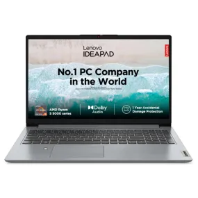 Lenovo Ideapad 1 AMD Ryzen 5 Thin & Light Laptop 15.6 Inch Cloud Grey 82R400BGIN