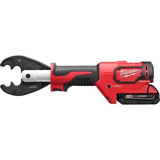 M18 FORCE LOGIC 6T Utility Crimper Kit with D3 Grooves and Fixed O Die