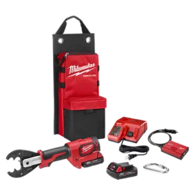 M18 FORCE LOGIC 6T Utility Crimper Kit with D3 Grooves and Fixed O Die