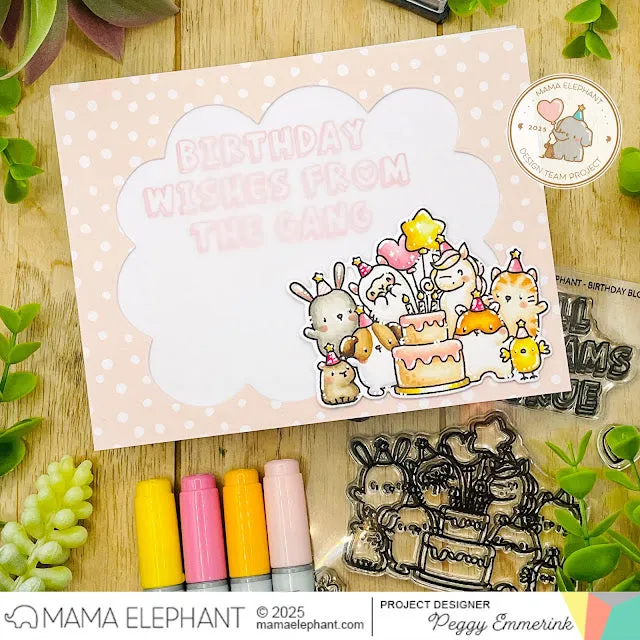 MAMA ELEPHANT: Poofy Cloud | Creative Cuts