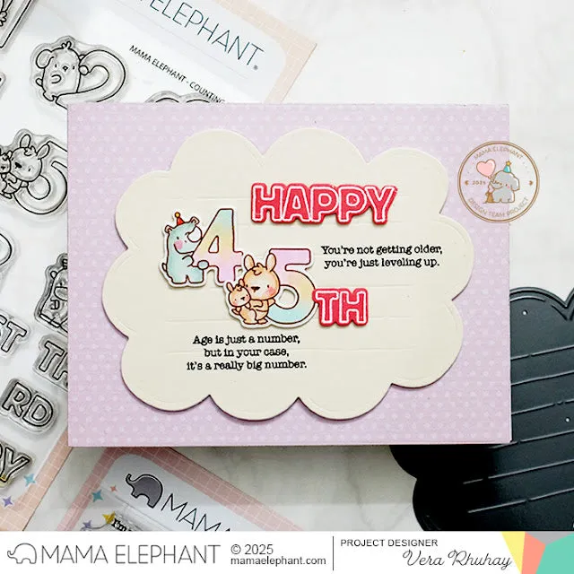 MAMA ELEPHANT: Poofy Cloud | Creative Cuts
