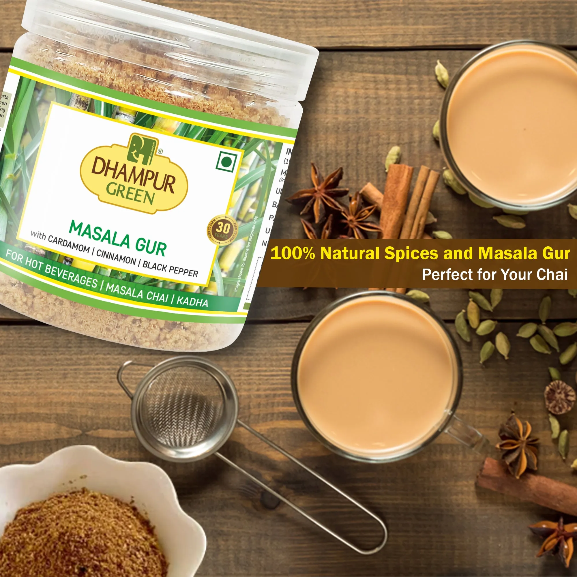 Masala Gur for Chai 250gm