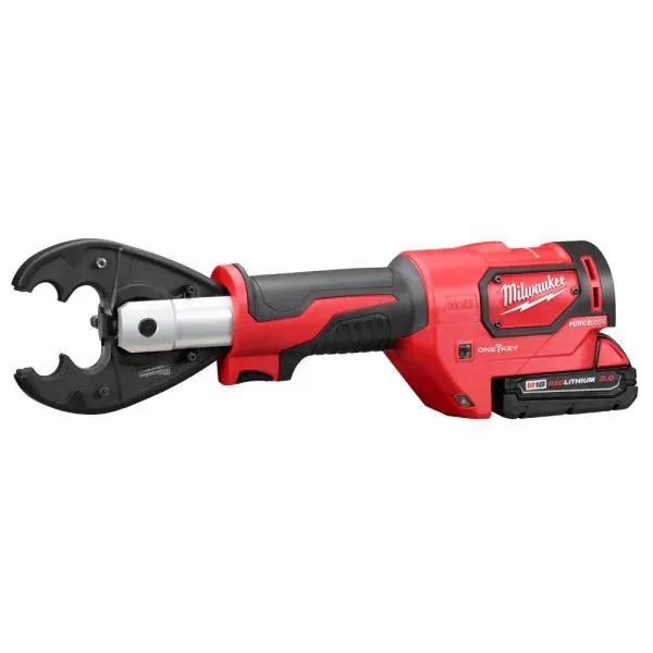 Milwaukee 2678-22O M18 Force Logic 6T Utility Crimping Kit with D3 Grooves And Fixed O Die