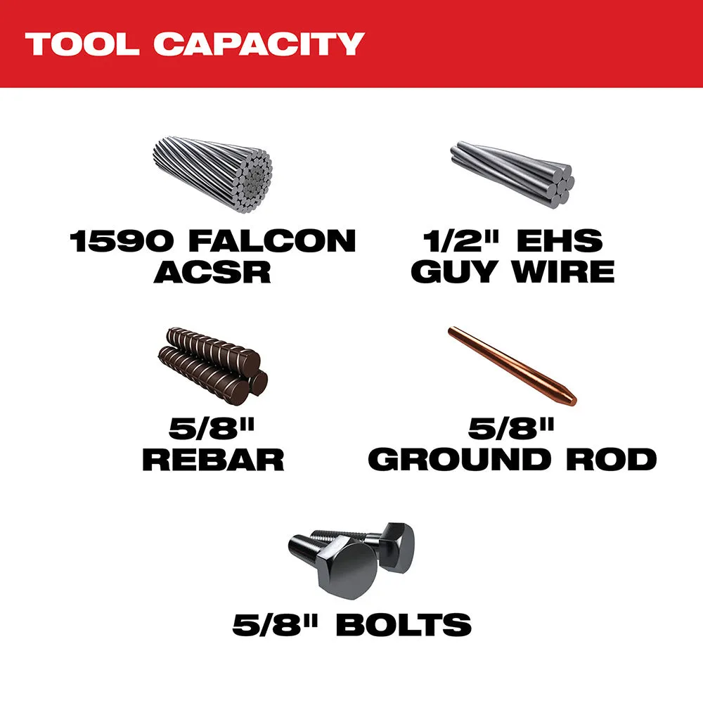 Milwaukee 2777-21 M18 FORCE LOGIC 1590 ACSR Cable Cutter