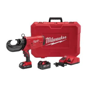 Milwaukee 2779-22 M18 18V Lithium-Ion Cordless Force Logic 750 MCM Crimper W/(2) Batteries, Charger, Hard Case