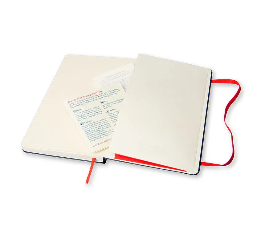 Moleskine Adobe Smart Notebook - Creative Cloud Connected - Hard Cover