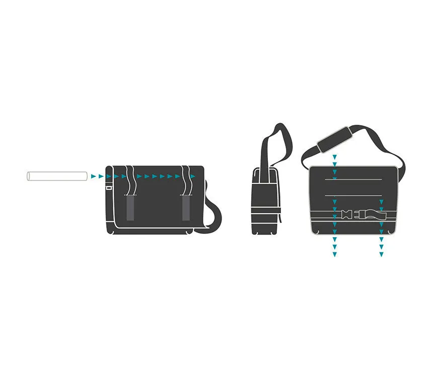 Moleskine Mycloud Messenger Bag For Digital Devices Up To 15"