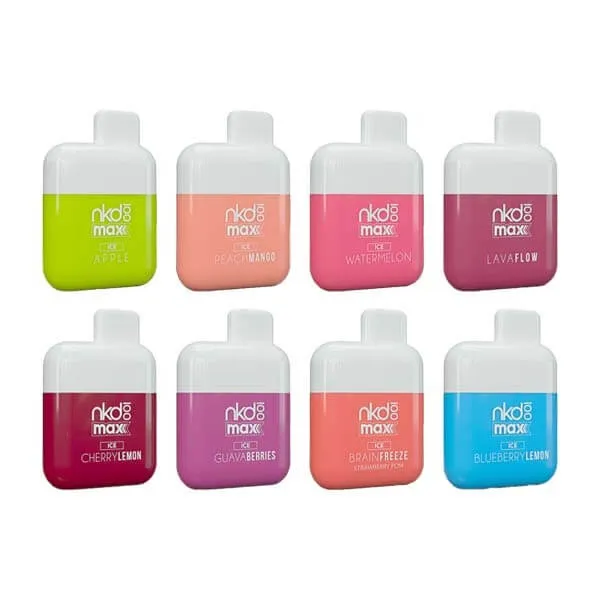 Naked100 Max Disposable 4500 Puffs 10mL | 50mg