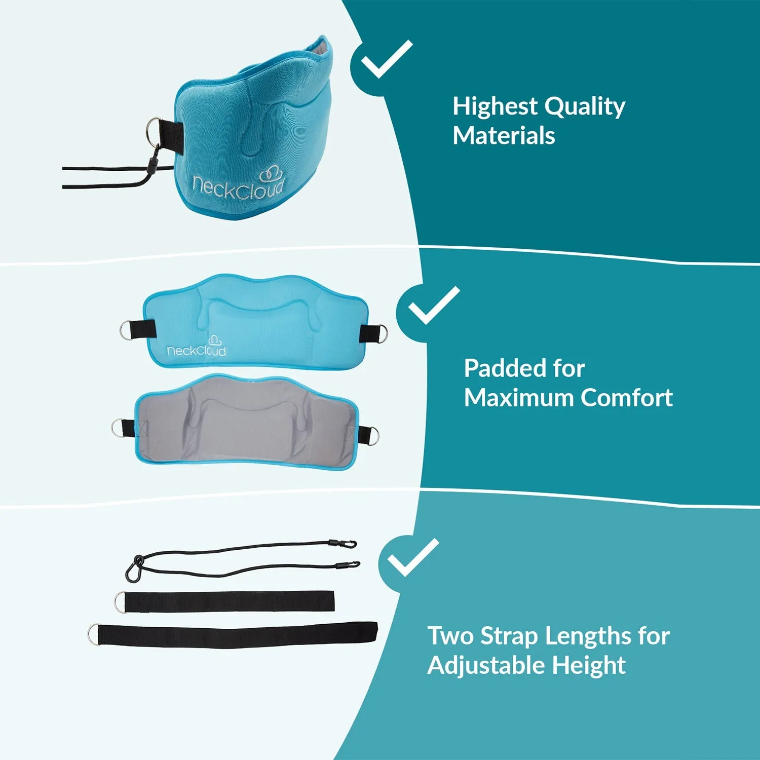 Neck Cloud Traction Hammock for Neck Relief