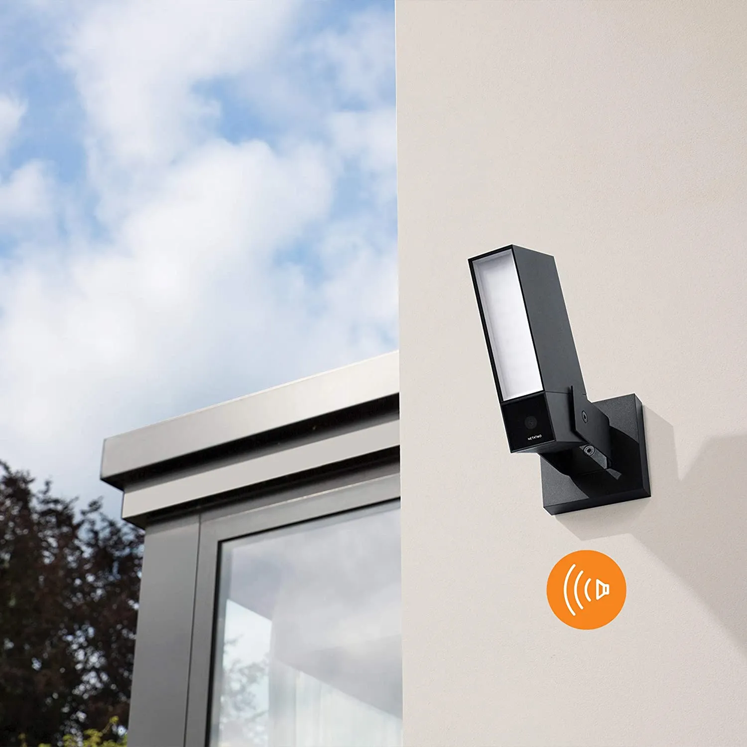 Netatmo Presence mit Sirene (Schwarz)