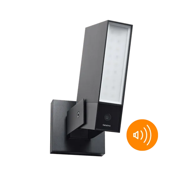 Netatmo Presence mit Sirene (Schwarz)